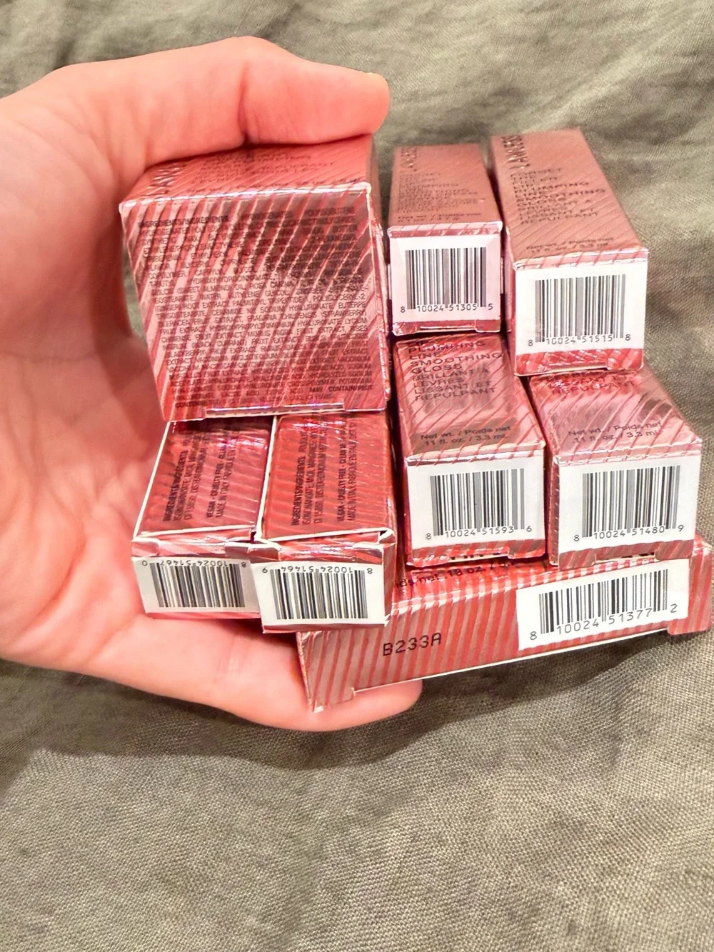 LAWLESS Pink Lip Collection Set — Shimmery Pink Packaging